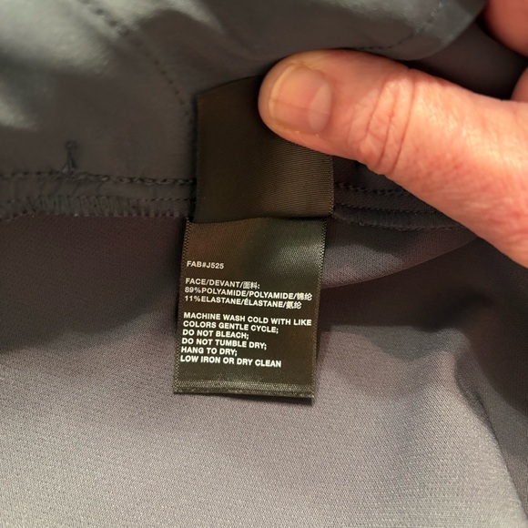 Lafayette 148 Waldorf Slim Slit Ankle Pants Gray Tapered Stretch 12 - Picture 5 of 9